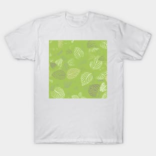 Autumn, Leaves Pattern 9 T-Shirt